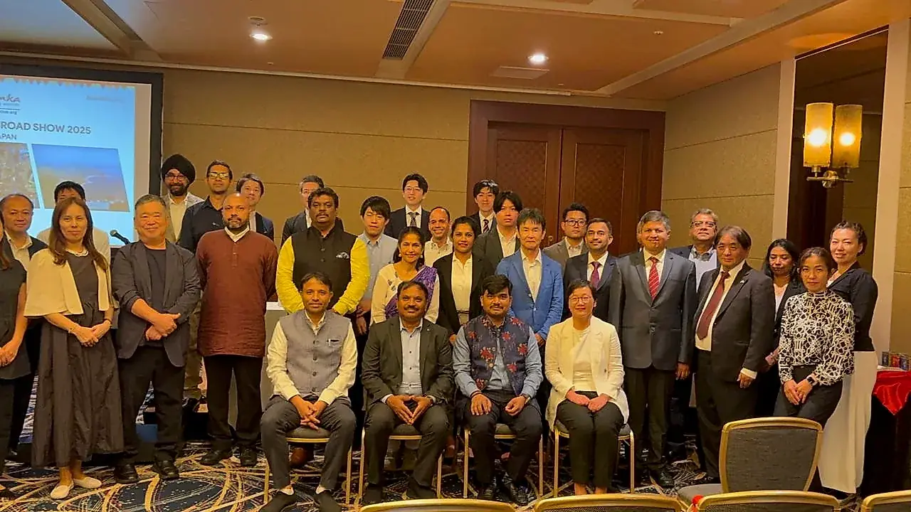 MIT representing Karnataka Tourism at the Japan Roadshow 2025